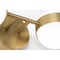 Afx Verona 30'' LED Vanity, White Acrylic Shade, Satin Brass Finish VRNV3007LAJUDLB - alternate 2